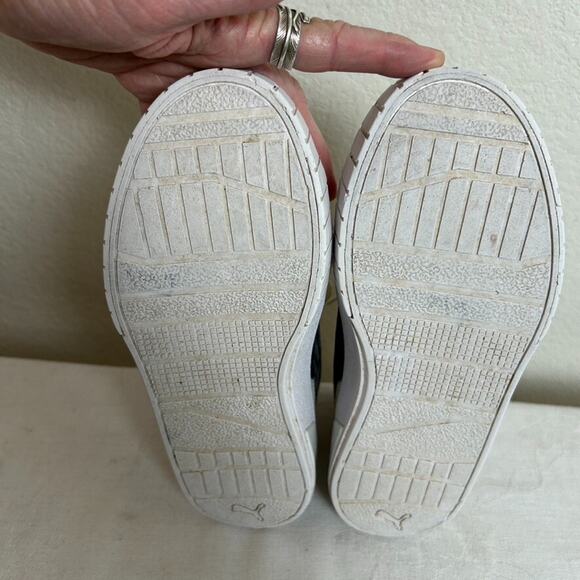 Puma Cali Star Ivory Womens 7 mid lace up leather & ripstop stacked sole sneaker - Picture 7 of 14